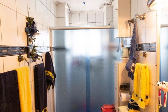 Banheiro de apartamento à venda com 3 quartos, 99m² em Pinheiros, São Paulo