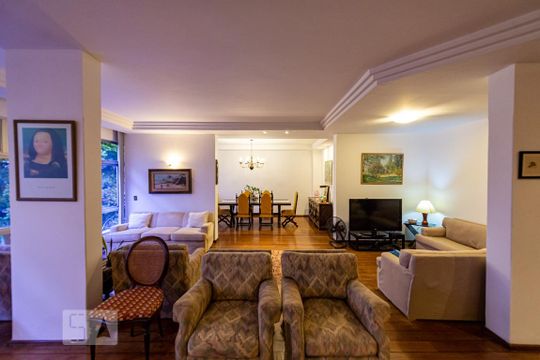 Sala de apartamento à venda com 4 quartos, 300m² em Copacabana, Rio de Janeiro