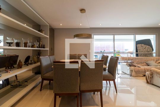 Sala de Jantar de apartamento à venda com 4 quartos, 168m² em Água Branca, São Paulo