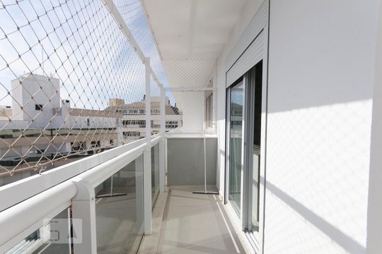 Varanda do Quarto 1 de apartamento para alugar com 3 quartos, 220m² em Jurerê Internacional, Florianópolis