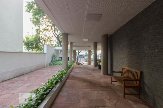 Área comum de apartamento para alugar com 3 quartos, 120m² em Higienópolis, São Paulo
