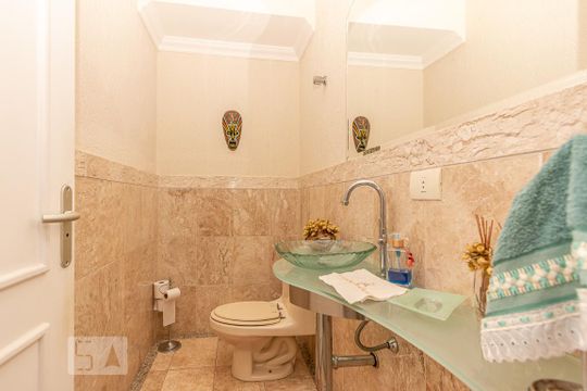 Lavabo de casa de condomínio à venda com 4 quartos, 355m² em Brooklin Paulista, São Paulo