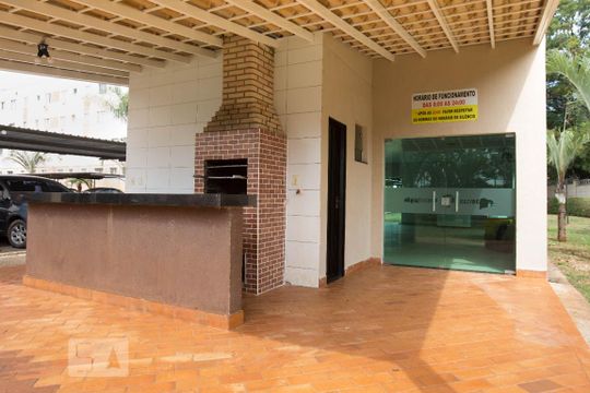 Área Comum - Churrasqueira de apartamento para alugar com 2 quartos, 48m² em Parque dos Lagos, Ribeirão Preto