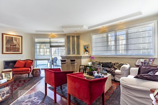 Sala de apartamento à venda com 4 quartos, 244m² em Vila Uberabinha, São Paulo