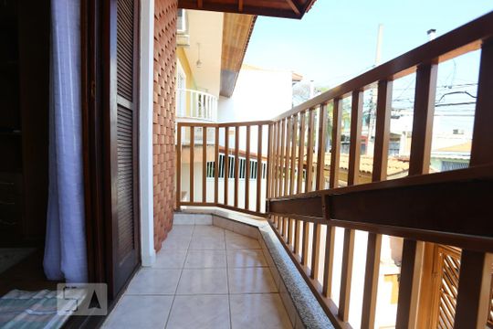 Sacada da Suite 3 de casa à venda com 3 quartos, 128m² em Jardim das Flores, Osasco