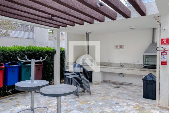 Área comum - Churrasqueira de apartamento para alugar com 1 quarto, 34m² em Brás, São Paulo