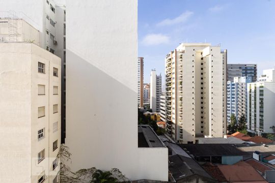 Vista de kitnet/studio para alugar com 1 quarto, 50m² em Pinheiros, São Paulo