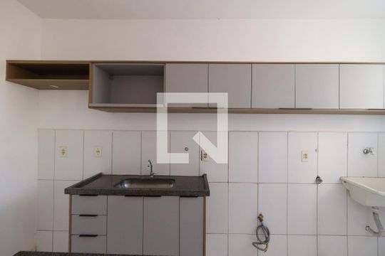 Cozinha de apartamento para alugar com 2 quartos, 53m² em City Ribeirão, Ribeirão Preto
