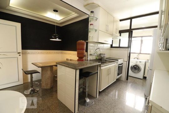 Cozinha de apartamento para alugar com 3 quartos, 108m² em Aclimação, São Paulo