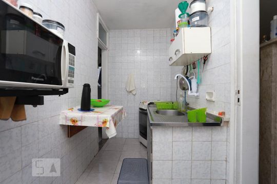 Cozinha de apartamento à venda com 2 quartos, 67m² em Cidade Nova, Rio de Janeiro