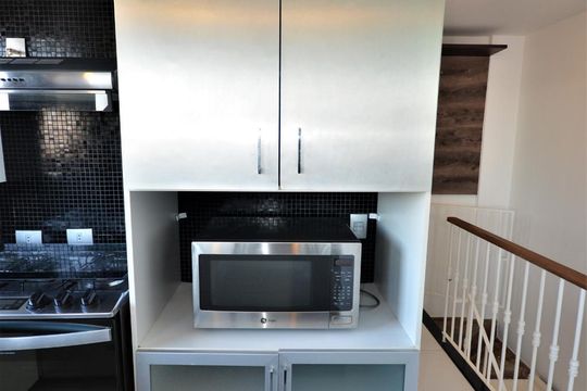 Cozinha - Armário de apartamento à venda com 1 quarto, 100m² em Laranjeiras, Rio de Janeiro