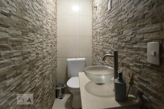 Lavabo da Garagem de casa à venda com 3 quartos, 161m² em Alto da Mooca, São Paulo
