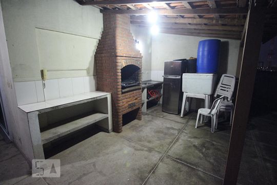 Área comum - Churrasqueira de apartamento à venda com 2 quartos, 65m² em Centro, Diadema