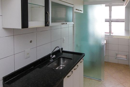 Cozinha de apartamento para alugar com 2 quartos, 53m² em Mooca, São Paulo