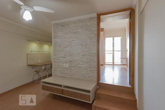 Sala de apartamento para alugar com 1 quarto, 45m² em Jardim Paraíso, Campinas