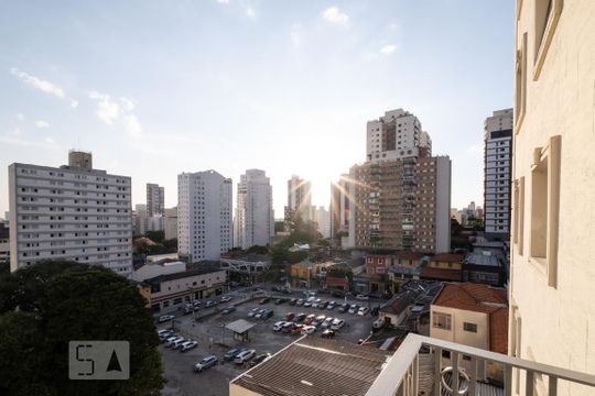 Vista da Varanda de apartamento para alugar com 1 quarto, 85m² em Cerqueira César, São Paulo
