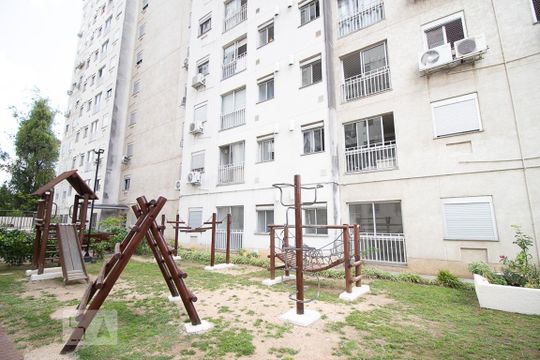 Área Comum - Playground de apartamento para alugar com 2 quartos, 56m² em Jardim Itu, Porto Alegre