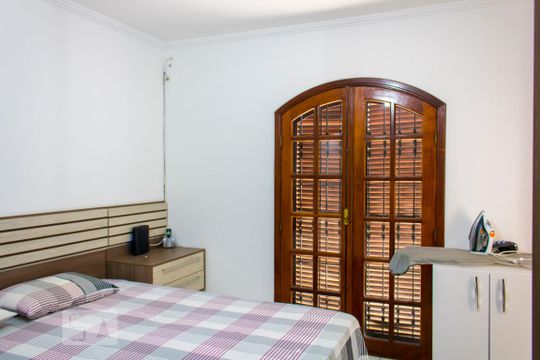 Quarto 1 - Suíte de casa à venda com 6 quartos, 268m² em Parque Erasmo Assunção, Santo André