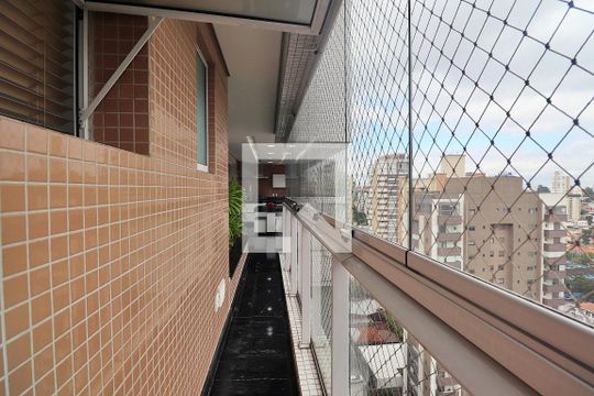 Varanda de apartamento à venda com 3 quartos, 227m² em Jardim , Santo André