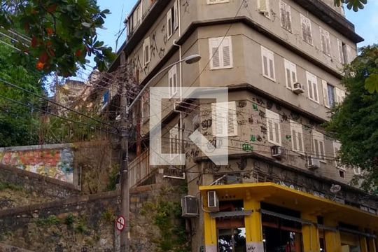 Fachada de apartamento à venda com 2 quartos, 63m² em Santa Teresa, Rio de Janeiro