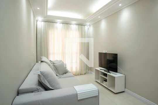 Sala de apartamento à venda com 2 quartos, 122m² em Santo Antônio, São Caetano do Sul