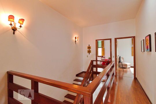 Hall das Suítes de casa à venda com 4 quartos, 430m² em Vila Morumbi, São Paulo