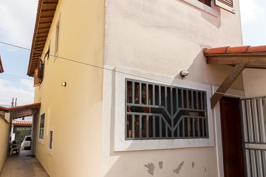 Fachada da casa - fundos de casa à venda com 3 quartos, 154m² em Jardim Bom Clima, Guarulhos