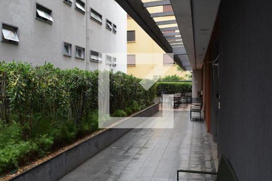 Área comum de kitnet/studio para alugar com 1 quarto, 55m² em Jardim Paulista, São Paulo