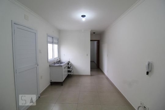 Cozinha de kitnet/studio para alugar com 1 quarto, 40m² em Nova Gerty, São Caetano do Sul