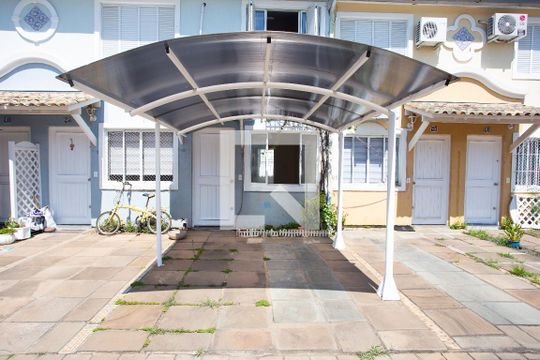 Fachada da Casa de casa de condomínio para alugar com 2 quartos, 77m² em Rio Branco, Canoas