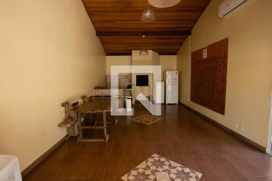 Área comum - Salão de festas de casa de condomínio para alugar com 2 quartos, 77m² em Rio Branco, Canoas