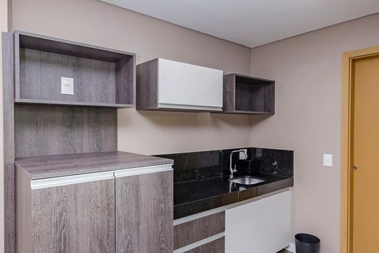 Cozinha de apartamento para alugar com 1 quarto, 52m² em Luxemburgo, Belo Horizonte