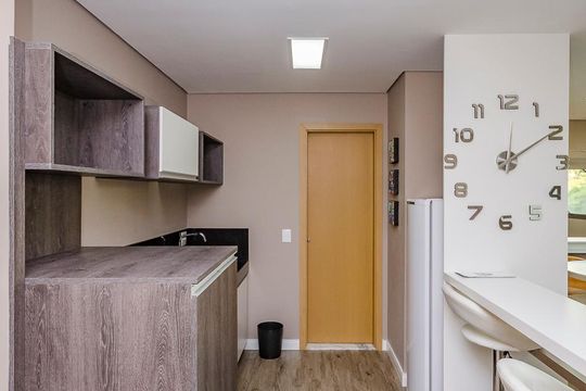 Cozinha de apartamento para alugar com 1 quarto, 52m² em Luxemburgo, Belo Horizonte