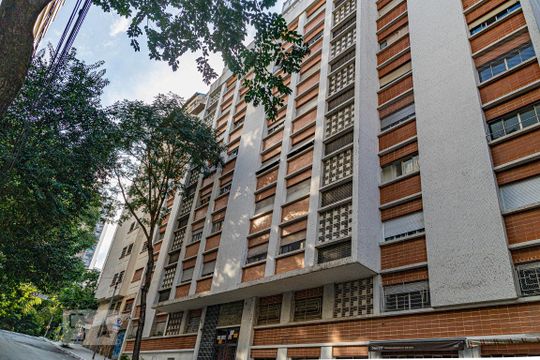 Fachada de apartamento à venda com 2 quartos, 63m² em Vila Buarque, São Paulo