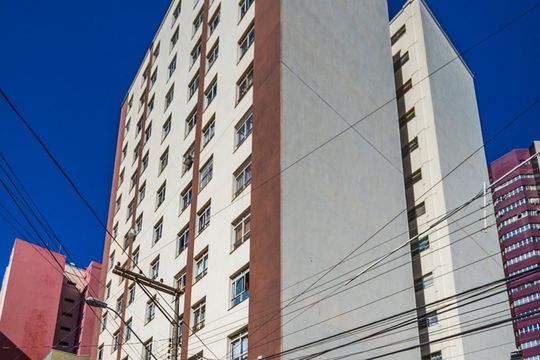 Fachada de kitnet/studio à venda com 1 quarto, 38m² em Centro, Campinas