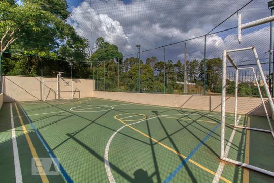 Área comum - Quadra esportiva de apartamento à venda com 2 quartos, 61m² em Campo Comprido, Curitiba