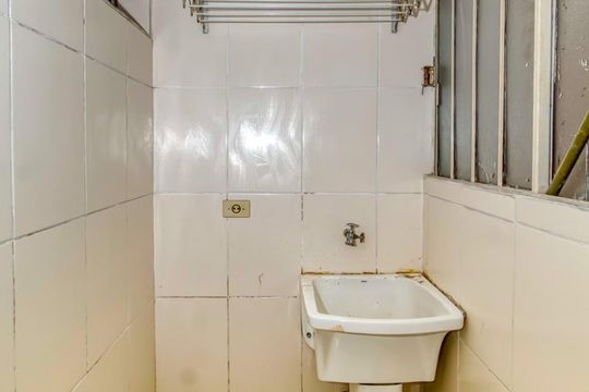 Área de Serviço de apartamento à venda com 2 quartos, 61m² em Campo Comprido, Curitiba