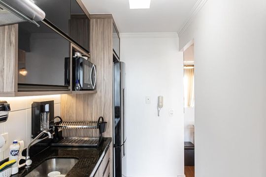 Cozinha de apartamento à venda com 2 quartos, 60m² em Vila Prudente, São Paulo