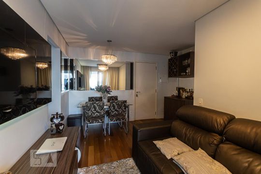 Sala de apartamento à venda com 2 quartos, 60m² em Vila Prudente, São Paulo
