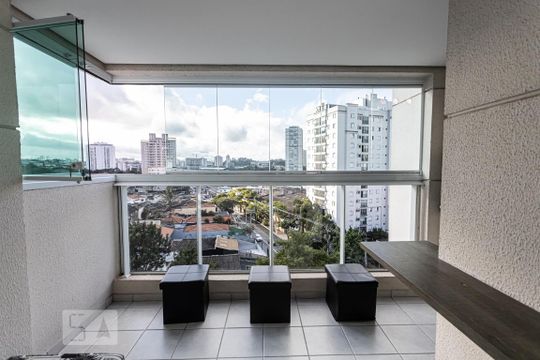 Varanda Sala Gourmet de apartamento à venda com 2 quartos, 60m² em Vila Prudente, São Paulo