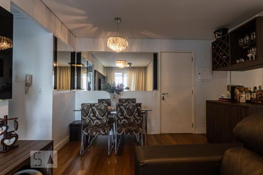 Sala de apartamento à venda com 2 quartos, 60m² em Vila Prudente, São Paulo