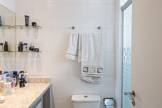 Banheiro Suite de apartamento à venda com 2 quartos, 60m² em Vila Prudente, São Paulo