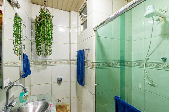 Banheiro Social de apartamento à venda com 3 quartos, 115m² em Fonseca, Niterói