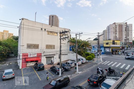 Vista da Sala/Quarto de kitnet/studio para alugar com 1 quarto, 30m² em Vila Mascote, São Paulo