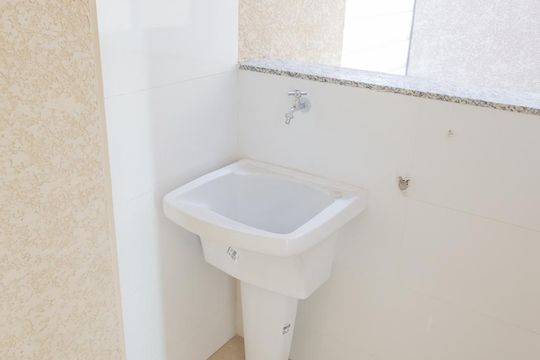 Área de Serviço de apartamento para alugar com 2 quartos, 45m² em Chácara Mafalda, São Paulo
