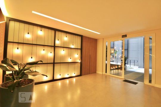 Hall de Entrada de apartamento à venda com 1 quarto, 28m² em República, São Paulo