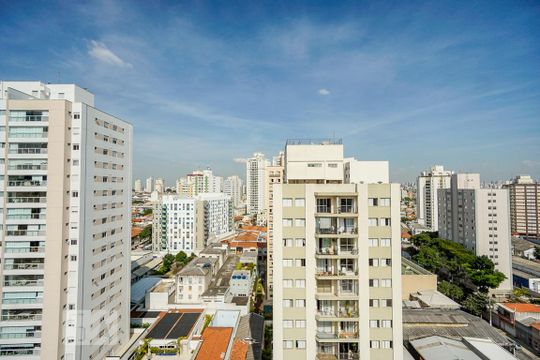 Vista sala de apartamento para alugar com 2 quartos, 64m² em Alto da Mooca, São Paulo