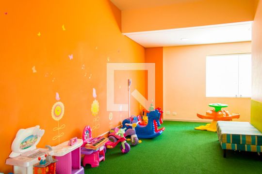 Área comum - Brinquedoteca de apartamento para alugar com 3 quartos, 110m² em Vila Valparaíso, Santo André