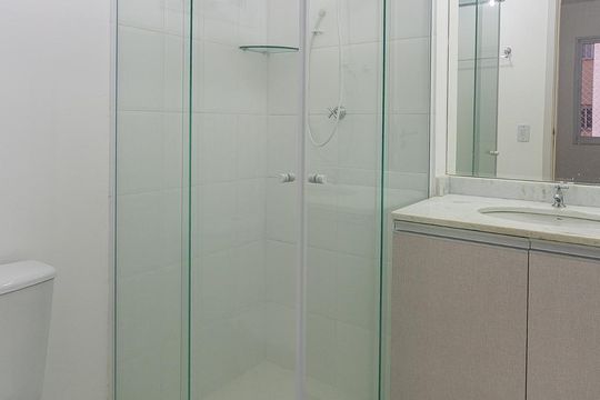 Banheiro Suite de apartamento à venda com 3 quartos, 69m² em Santo Antônio, Osasco