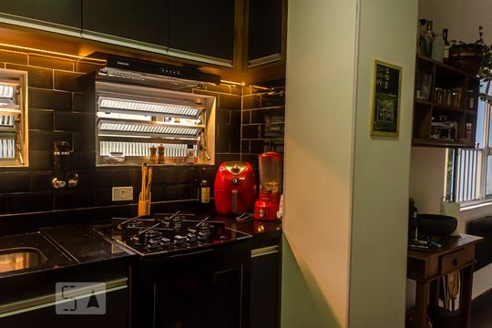 Cozinha de apartamento à venda com 2 quartos, 109m² em Bela Vista, São Paulo